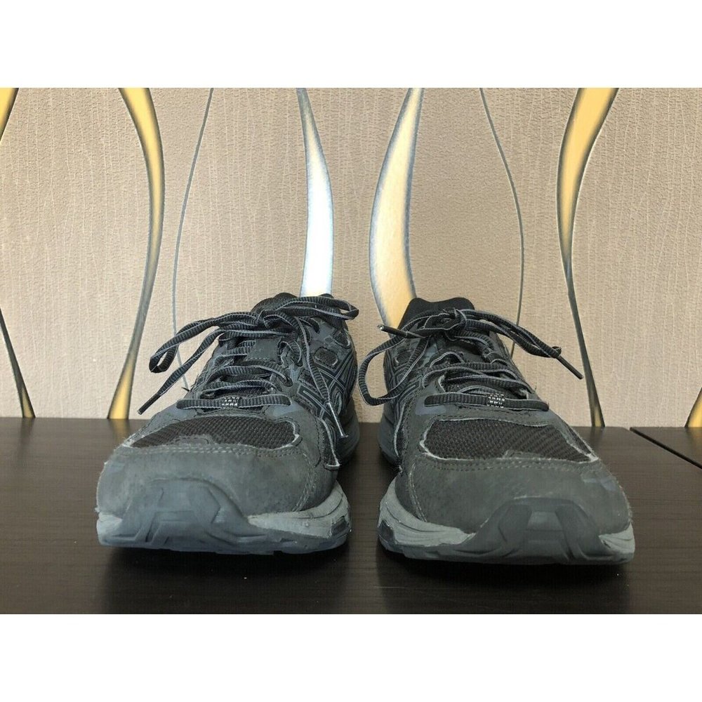 Asics Gel-Venture 6 Black Trail/Running Shoes, US Men's Size 9.5 (T7G3N) (A433)
